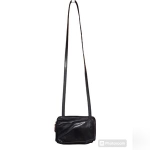Tignanello black leather purse